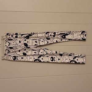 NWOT dog leggings buttery soft